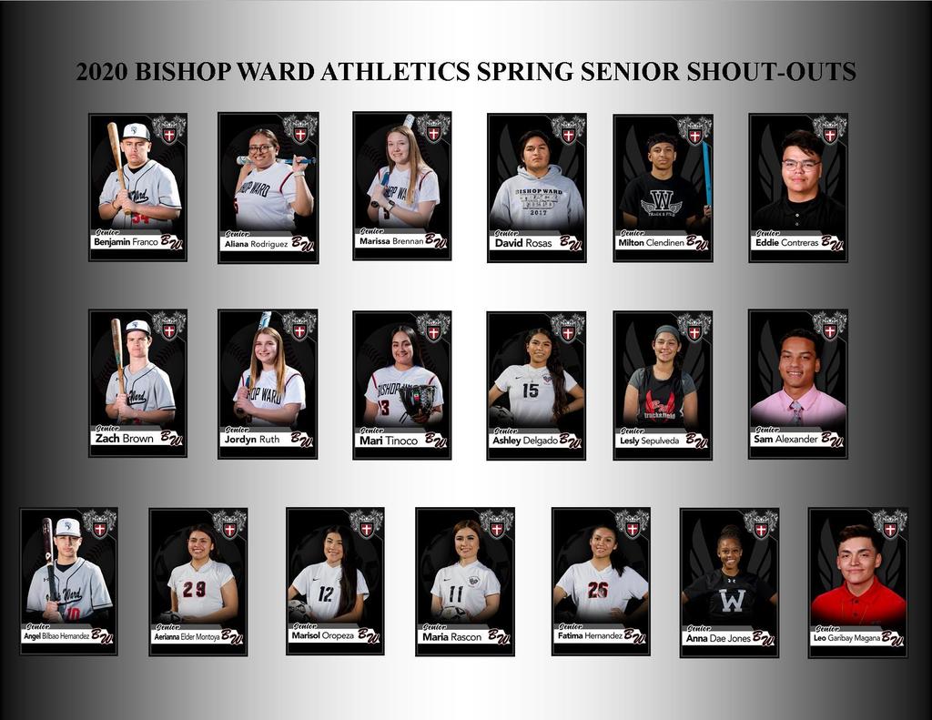 2020 Spring Senior Athletes